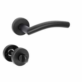 Vivo Pro - Matt fekete íves ajtókilincs #2