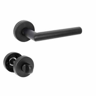 Alfa Pro - Modern matt fekete ajtókilincs #2