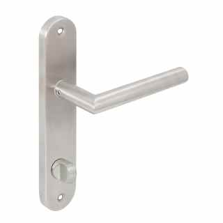 Rozsdamentes L alakú hosszú címes kilincs #2